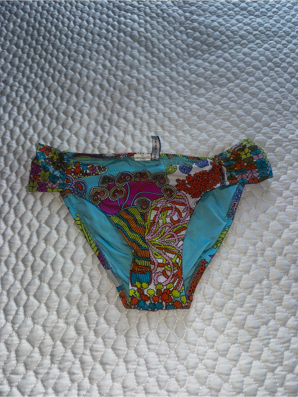 Trina Turk Women’s Paisley Colorful Print Bikini Bottoms